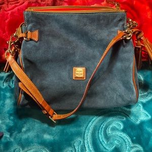 Brand new Dooney Suede Purse